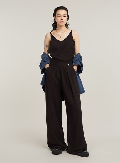 Fluid Strap Jumpsuit